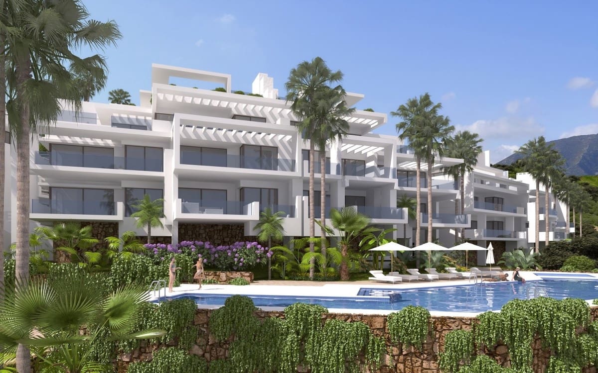 2 soverom Leilighet til salgs i Marbella med svømmebasseng garasje - € 483 000 (Ref: 10001458)
