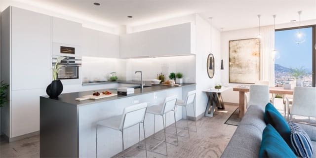 2 Zimmer Apartment zu verkaufen in Mijas mit Pool Garage - 344.800 € (Ref: 10001494)