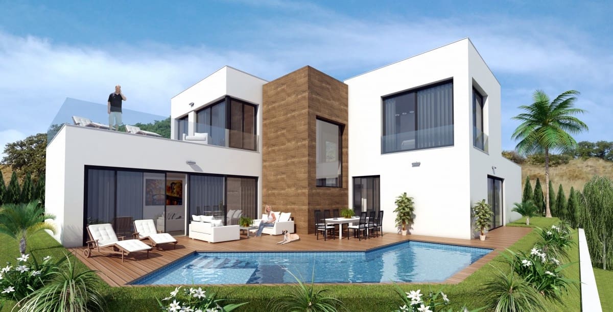 3 sovrum Villa till salu i Mijas med pool garage - 625 000 € (Ref: 10001509)