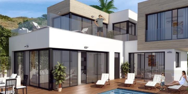 4 sovrum Villa till salu i Mijas med pool garage - 845 000 € (Ref: 10001510)