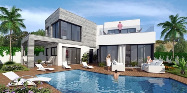 4 sovrum Villa till salu i Mijas med pool garage - 845 000 € (Ref: 10001510)