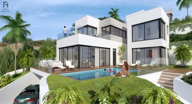 4 sovrum Villa till salu i Mijas med pool garage - 845 000 € (Ref: 10001510)