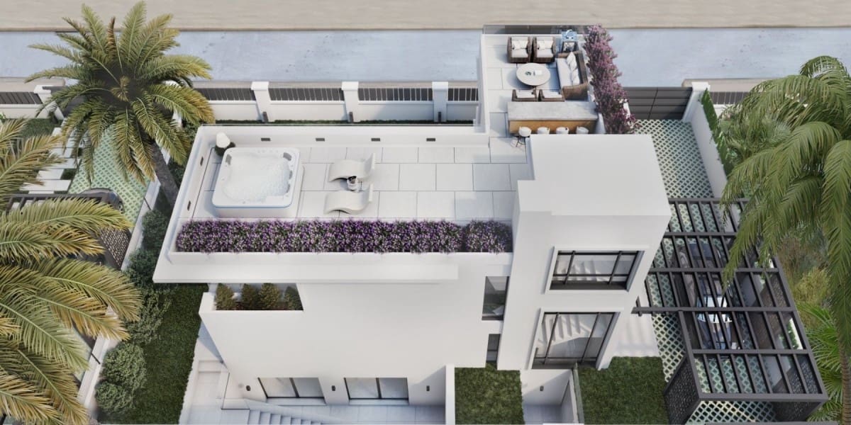 Chalet de 4 habitaciones en Golden Mile en venta con piscina garaje - 3.150.000 € (Ref: 10001535)
