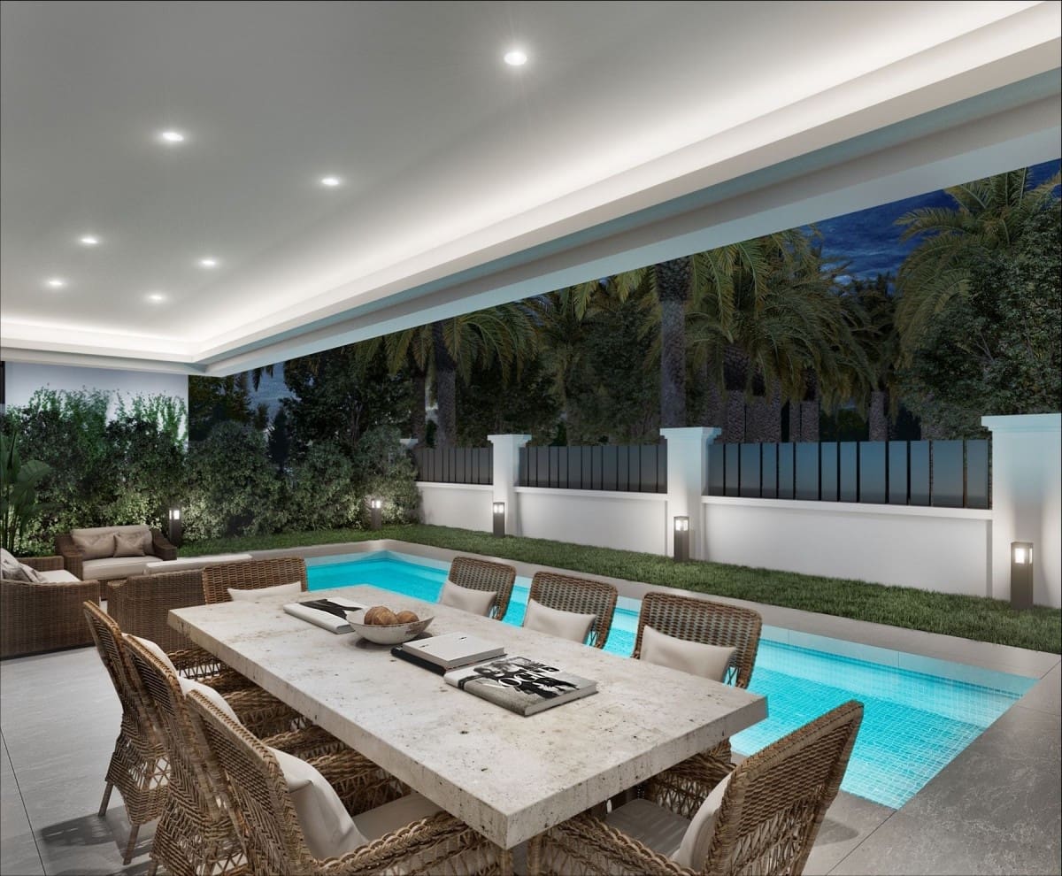 Chalet de 4 habitaciones en Golden Mile en venta con piscina garaje - 3.150.000 € (Ref: 10001535)