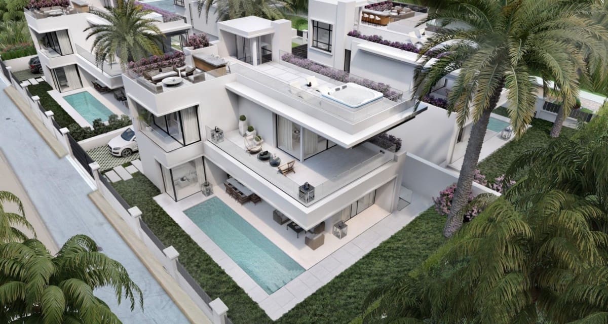 Chalet de 4 habitaciones en Golden Mile en venta con piscina garaje - 3.150.000 € (Ref: 10001535)