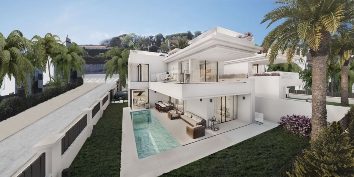 Chalet de 4 habitaciones en Golden Mile en venta con piscina garaje - 3.150.000 € (Ref: 10001535)