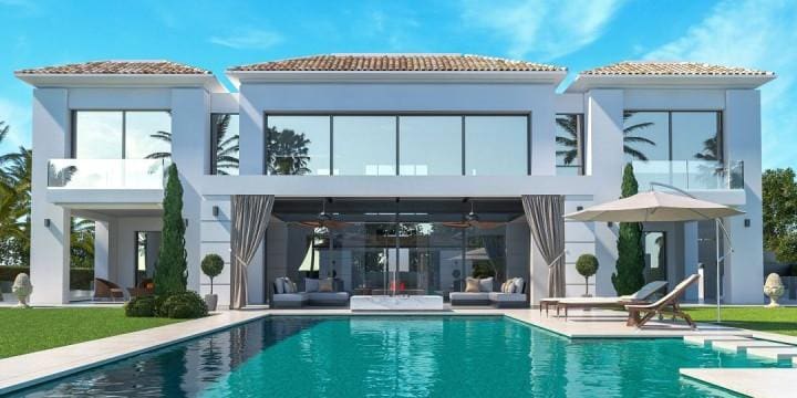 Chalet de 5 habitaciones en Estepona en venta con piscina garaje - 3.900.000 € (Ref: 10001538)