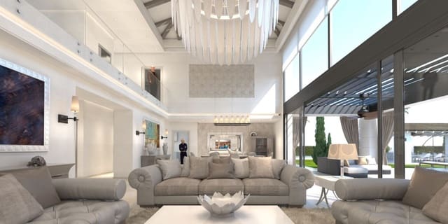 Chalet de 5 habitaciones en Estepona en venta con piscina garaje - 3.900.000 € (Ref: 10001538)