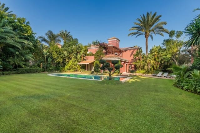 6 soverom Villa til salgs i Golden Mile, Marbella med svømmebasseng garasje - € 2 890 000 (Ref: 10001599)