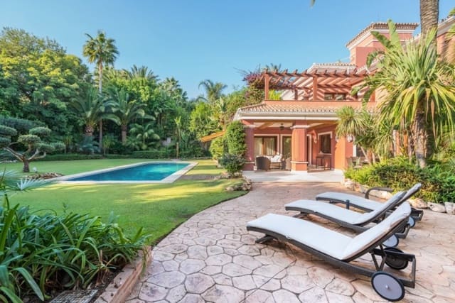 6 soverom Villa til salgs i Golden Mile, Marbella med svømmebasseng garasje - € 2 890 000 (Ref: 10001599)