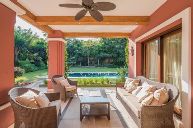 6 soverom Villa til salgs i Golden Mile, Marbella med svømmebasseng garasje - € 2 890 000 (Ref: 10001599)