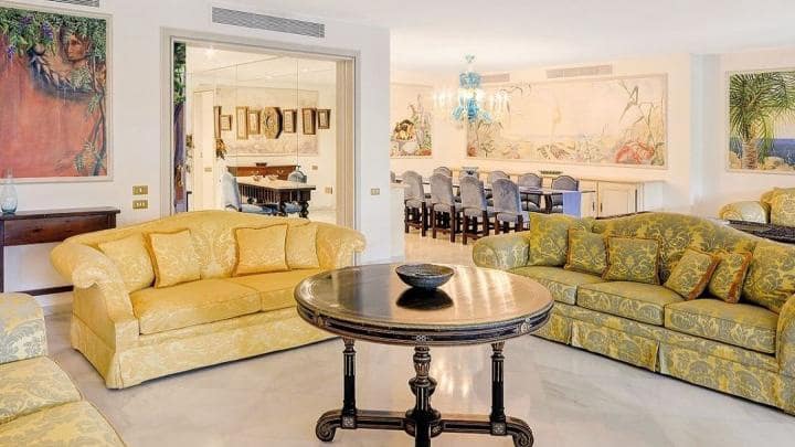 5 sypialnia Apartament na sprzedaż w Marbella z basenem garażem - 2 495 000 € (Ref: 10001613)