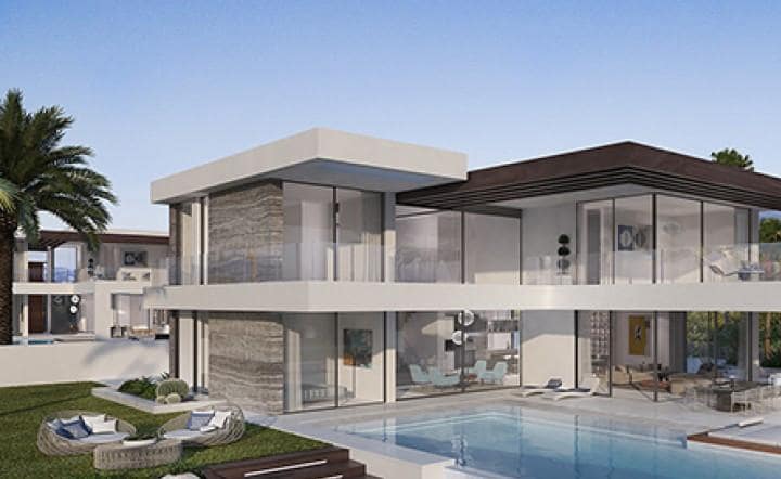 Chalet de 4 habitaciones en Estepona en venta con piscina garaje - 1.075.000 € (Ref: 10001630)