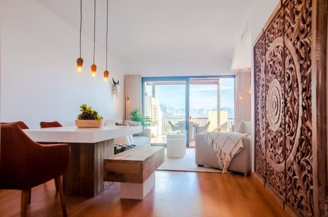 2 soveværelse Penthouse til salg i La Cala de Mijas, Mijas med swimmingpool garage - € 305.000 (Ref: 10001641)