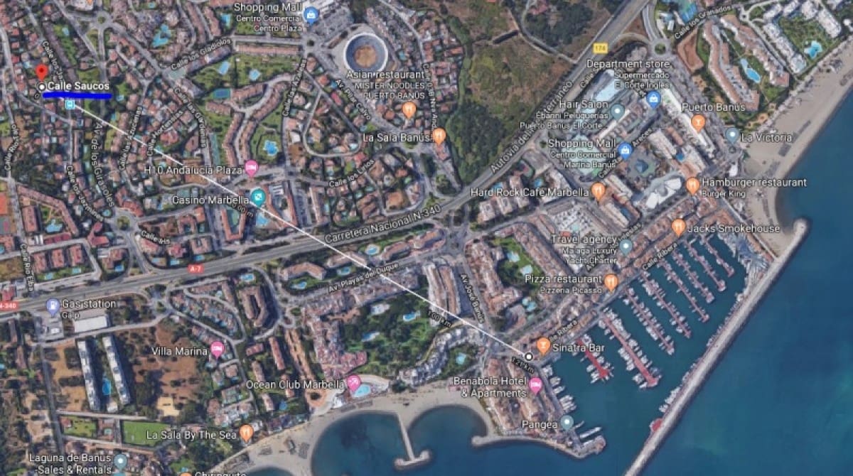 Tomt till salu i Marbella - 340 000 € (Ref: 10001692)