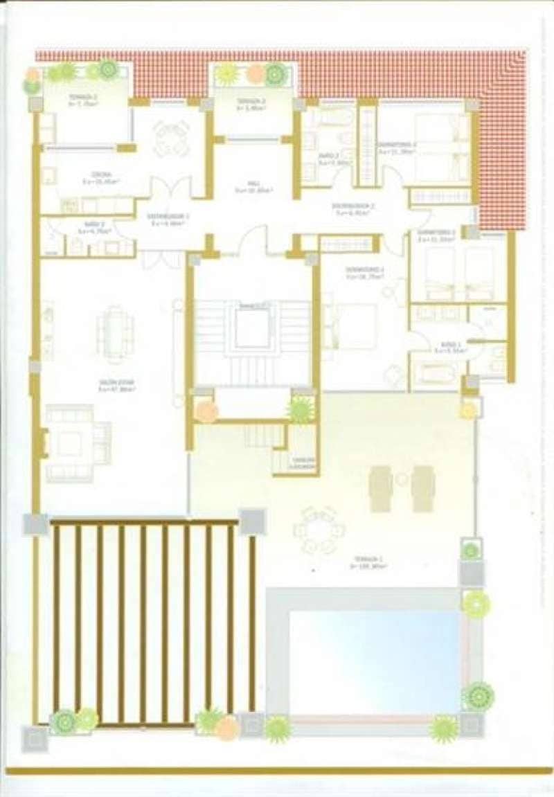 Ático de 3 habitaciones en Estepona en venta con piscina garaje - 2.150.000 € (Ref: 10001715)