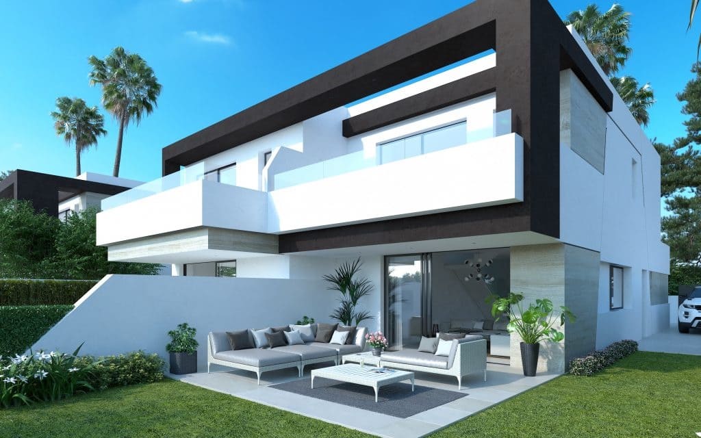 Chalet de 4 habitaciones en Estepona en venta con piscina garaje - 398.000 € (Ref: 10001812)