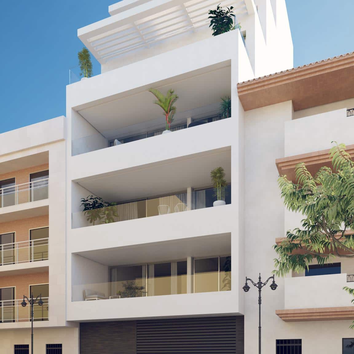 3 sypialnia Apartament na sprzedaż w Estepona z basenem garażem - 1 260 000 € (Ref: 10001836)