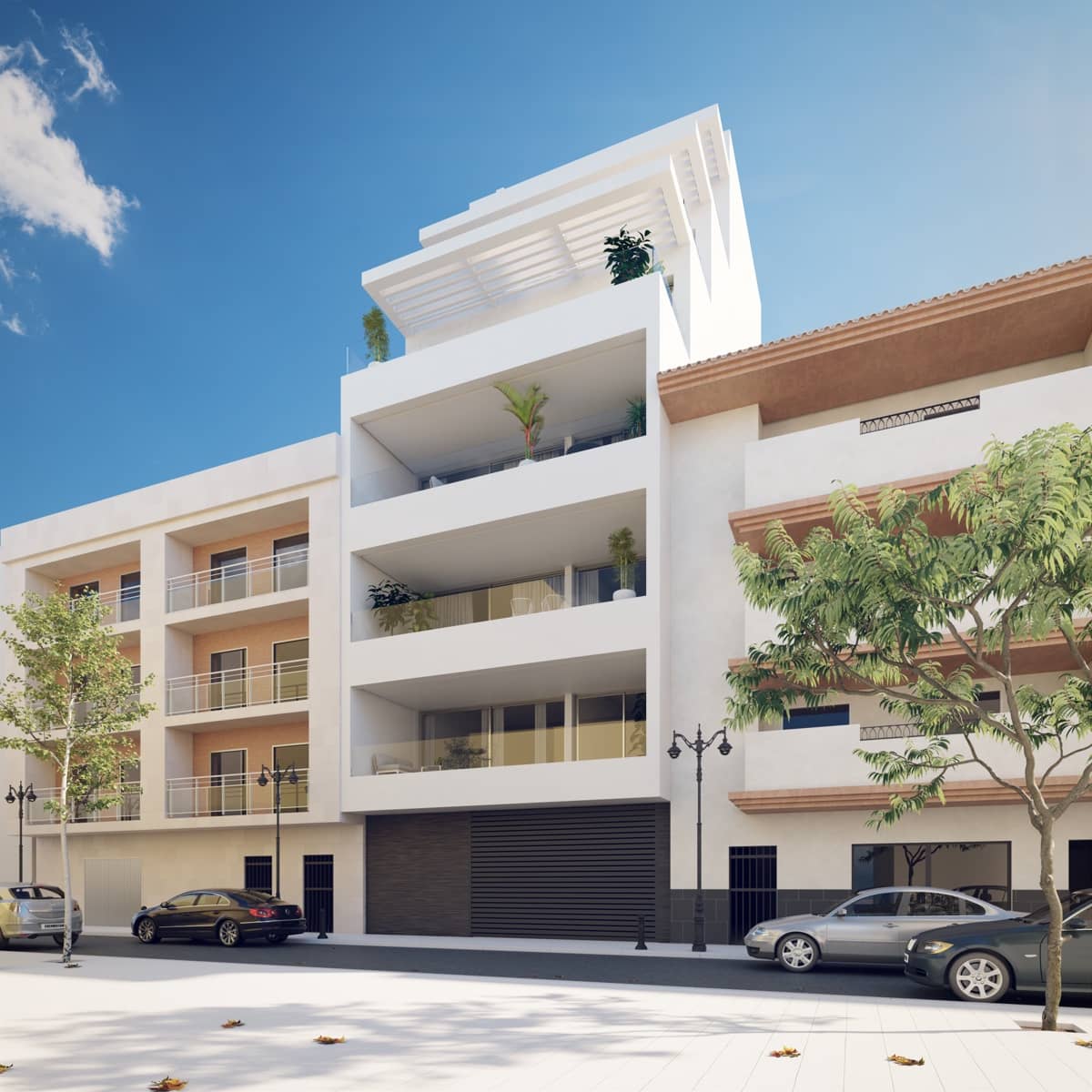 3 sypialnia Apartament na sprzedaż w Estepona z basenem garażem - 1 260 000 € (Ref: 10001836)