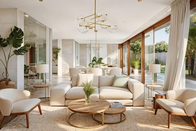 6 soverom Villa til salgs i Nueva Andalucia, Marbella med svømmebasseng garasje - € 2 975 000 (Ref: 10001854)