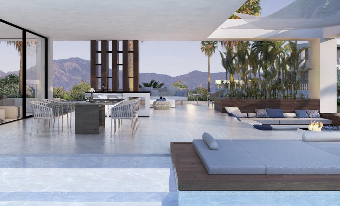 Chalet de 4 habitaciones en New Golden Mile en venta con piscina garaje - 1.733.000 € (Ref: 10001861)