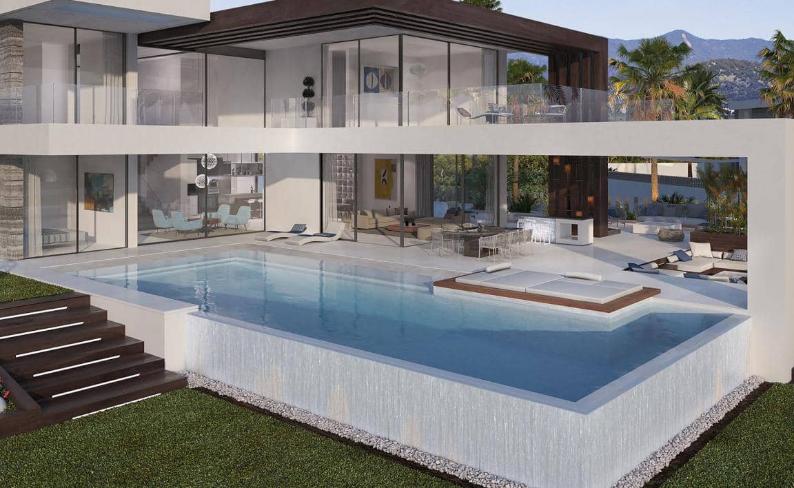 Chalet de 4 habitaciones en New Golden Mile en venta con piscina garaje - 1.733.000 € (Ref: 10001861)