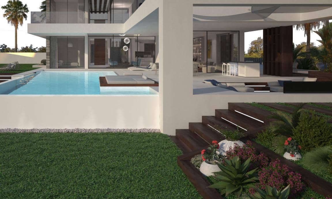 Chalet de 4 habitaciones en New Golden Mile en venta con piscina garaje - 1.733.000 € (Ref: 10001861)