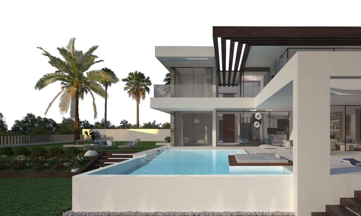 Chalet de 4 habitaciones en New Golden Mile en venta con piscina garaje - 1.733.000 € (Ref: 10001861)
