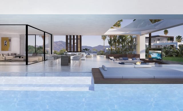 Chalet de 4 habitaciones en New Golden Mile, Estepona en venta con piscina garaje - 1.733.000 € (Ref: 10001861)