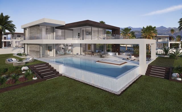 Chalet de 4 habitaciones en New Golden Mile, Estepona en venta con piscina garaje - 1.733.000 € (Ref: 10001861)