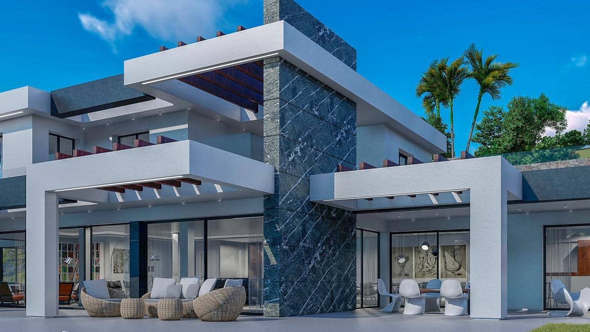 4 soverom Villa til salgs i Marbella med svømmebasseng garasje - € 2 700 000 (Ref: 10001862)