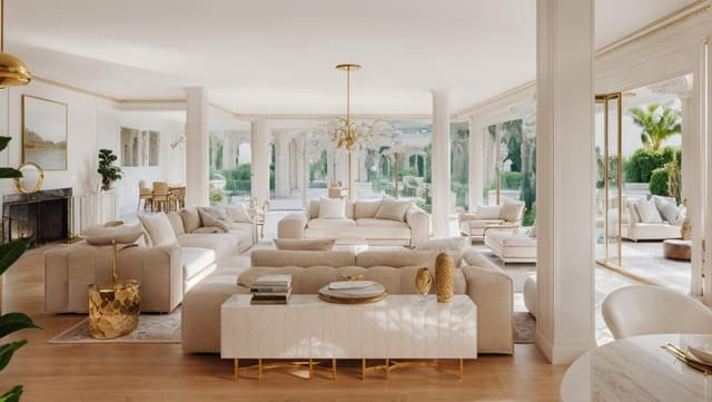 4 soverom Villa til salgs i Marbella med svømmebasseng garasje - € 2 700 000 (Ref: 10001862)