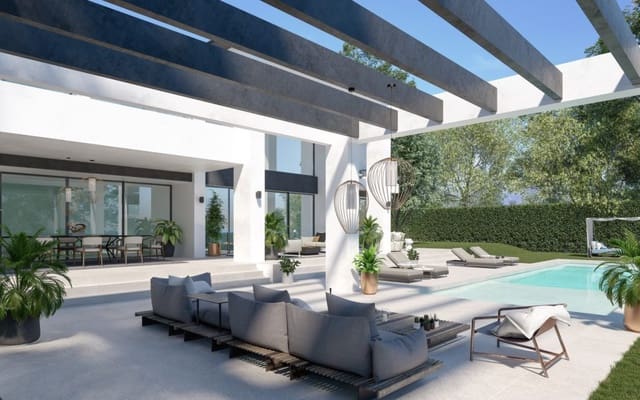 4 soverom Villa til salgs i Marbella med svømmebasseng garasje - € 2 623 500 (Ref: 10001868)