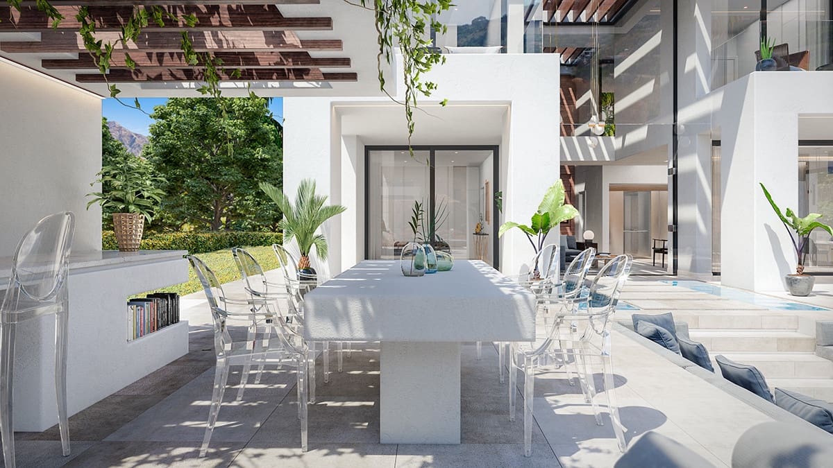Chalet de 4 habitaciones en Marbella en venta con piscina garaje - 1.200.000 € (Ref: 10001872)