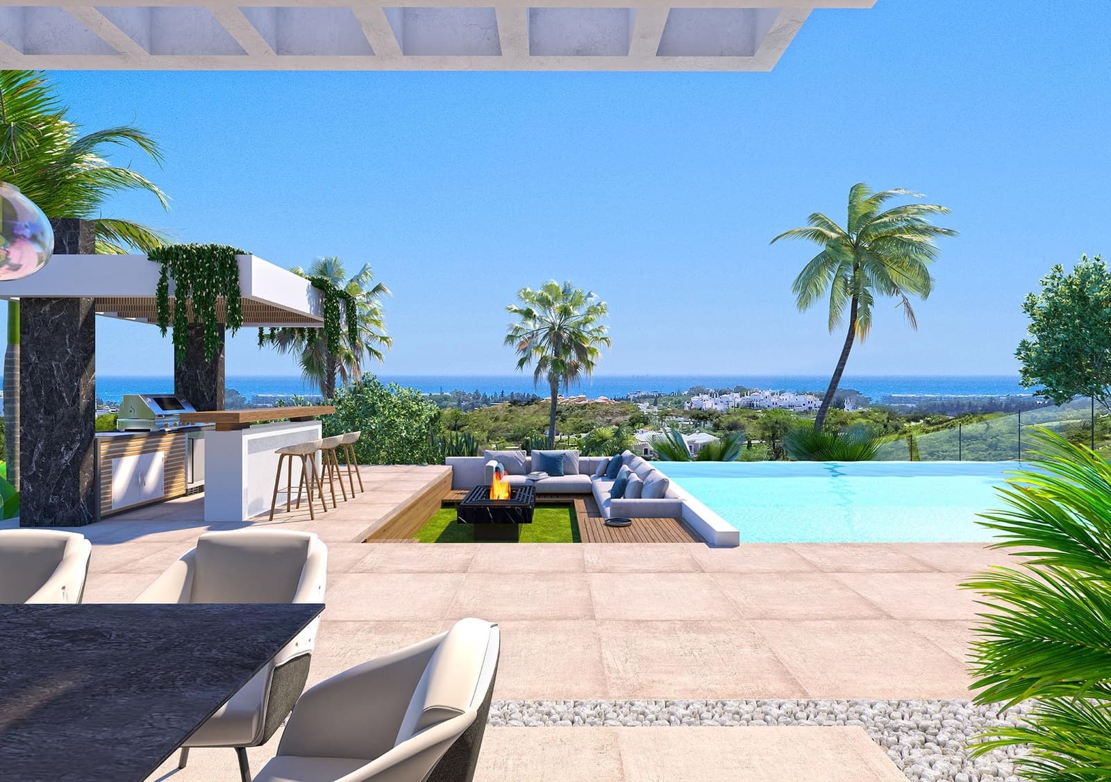 Chalet de 4 habitaciones en Marbella en venta con piscina garaje - 1.200.000 € (Ref: 10001872)