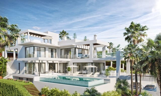 5 sypialnia Willa na sprzedaż w Estepona z basenem garażem - 1 450 000 € (Ref: 10001877)