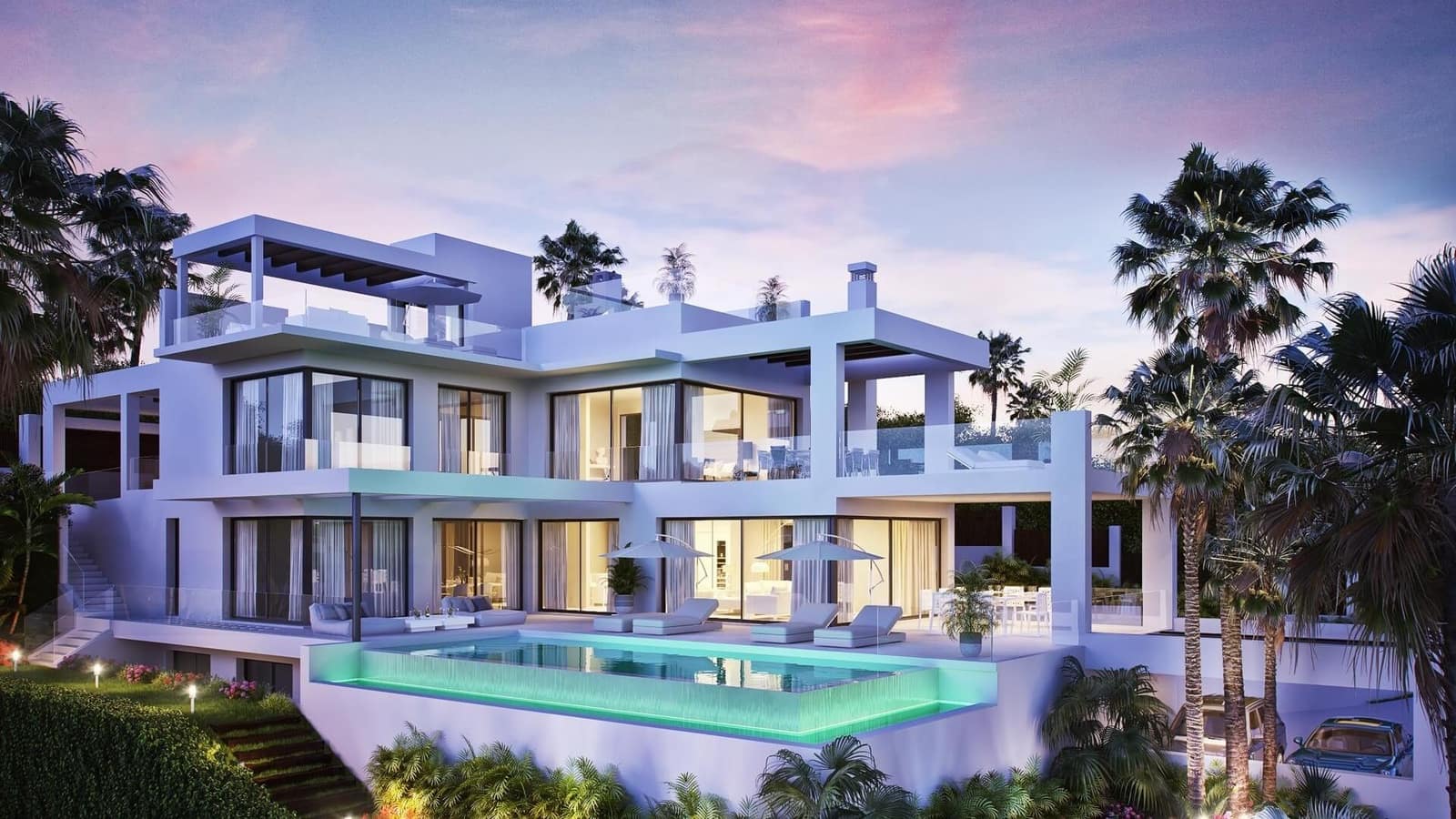 5 sypialnia Willa na sprzedaż w Estepona z basenem garażem - 1 450 000 € (Ref: 10001877)