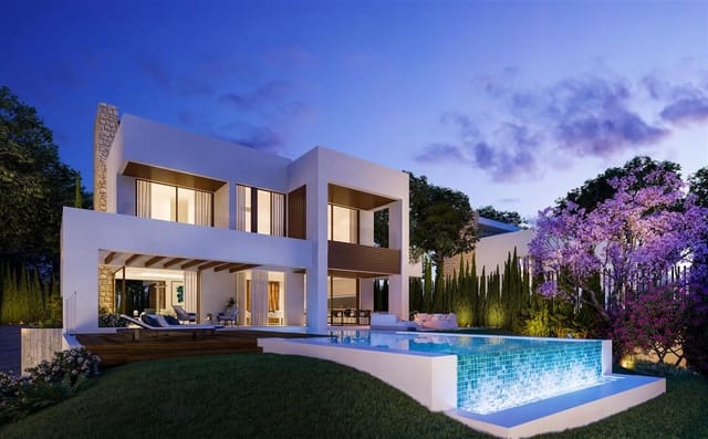 4 soverom Villa til salgs i Golden Mile, Marbella med svømmebasseng garasje - € 1 980 000 (Ref: 10001885)