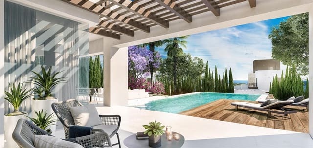 4 soverom Villa til salgs i Golden Mile, Marbella med svømmebasseng garasje - € 1 980 000 (Ref: 10001885)