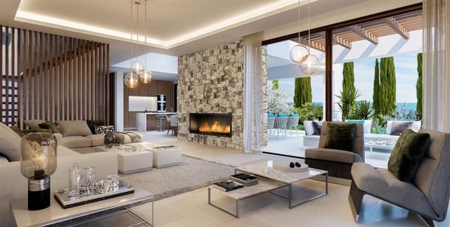 4 soverom Villa til salgs i Golden Mile, Marbella med svømmebasseng garasje - € 1 980 000 (Ref: 10001885)