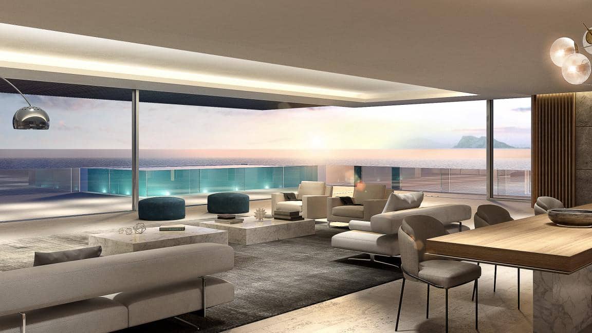 Apartamento de 3 habitaciones en Estepona en venta con piscina garaje - 1.785.000 € (Ref: 10001892)
