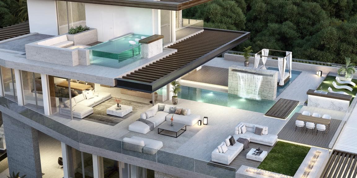 Apartamento de 3 habitaciones en Estepona en venta con piscina garaje - 1.785.000 € (Ref: 10001892)