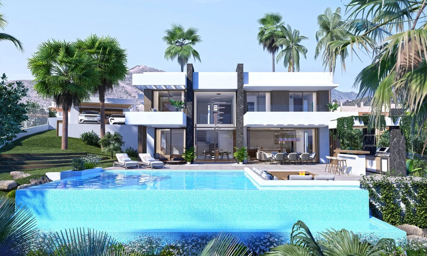 Chalet de 4 habitaciones en Marbella en venta con piscina garaje - 1.895.000 € (Ref: 10001897)