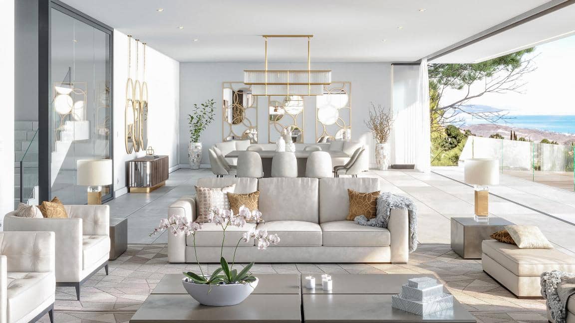 4 soverom Villa til salgs i Marbella med svømmebasseng garasje - € 1 900 000 (Ref: 10001899)