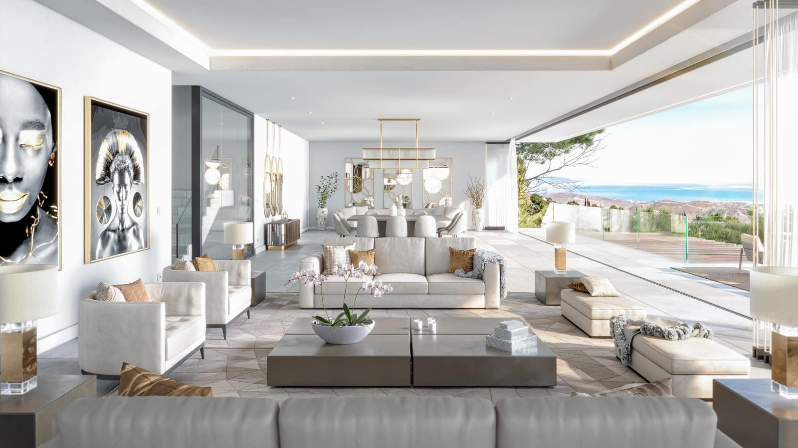 4 soverom Villa til salgs i Marbella med svømmebasseng garasje - € 1 900 000 (Ref: 10001899)