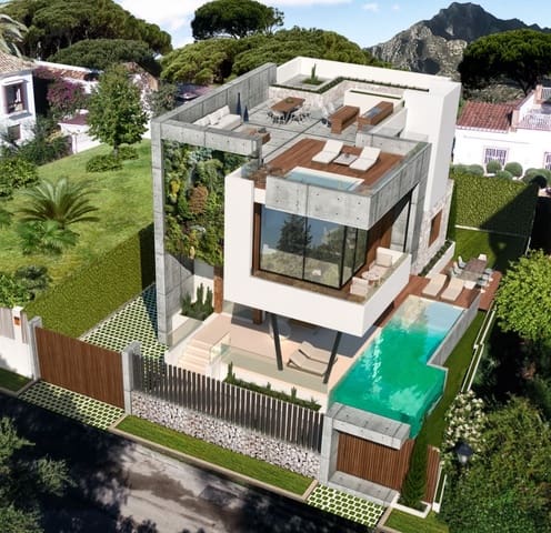 4 chambre Villa/Maison à vendre à Marbella avec piscine garage - 4 176 000 € (Ref: 10001911)