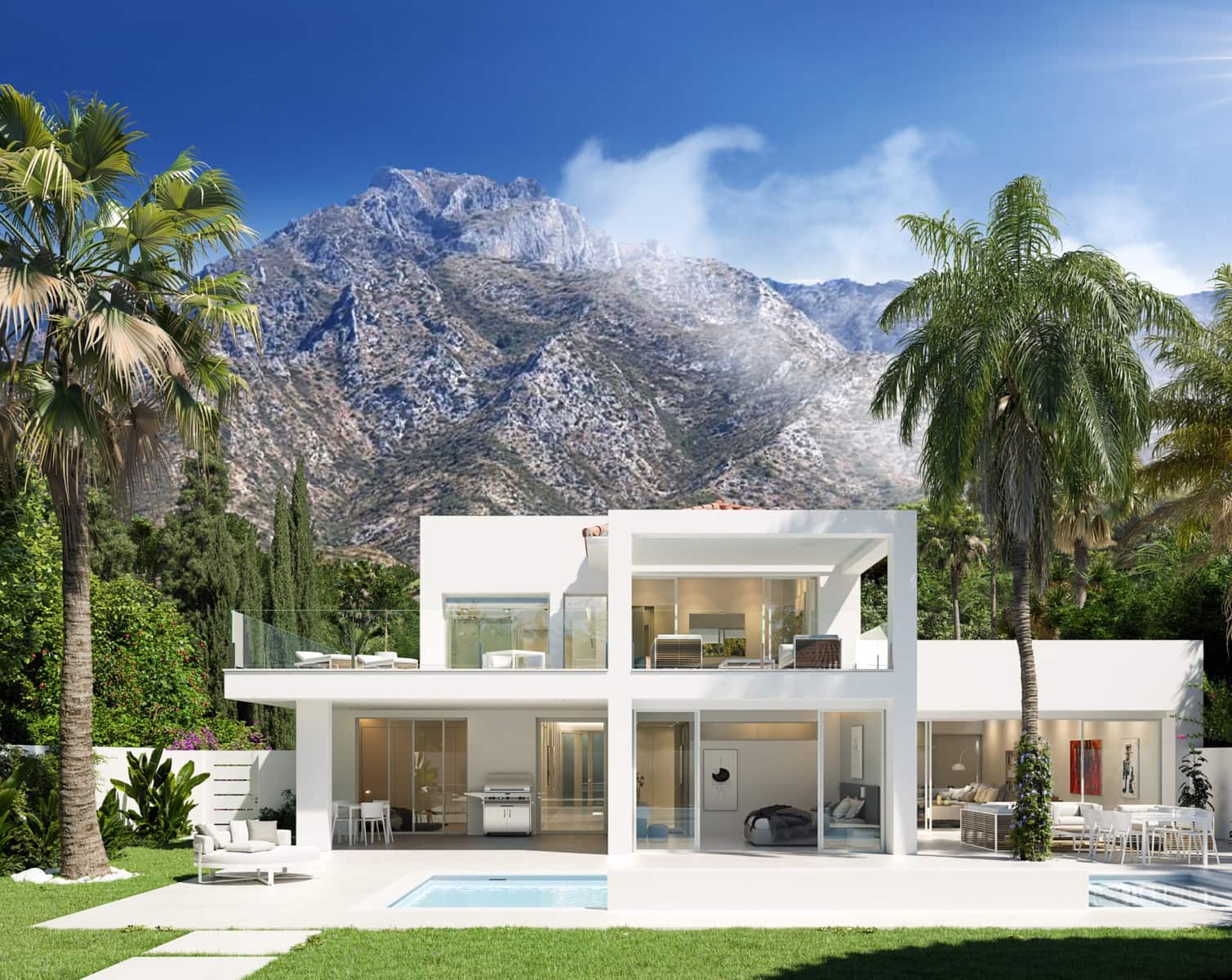 5 chambre Villa/Maison à vendre à Marbella avec piscine garage - 3 500 000 € (Ref: 10001918)