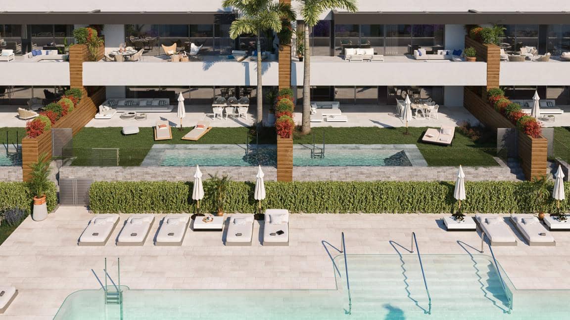 3 sovrum Lägenhet till salu i Marbella med pool garage - 697 000 € (Ref: 10001931)
