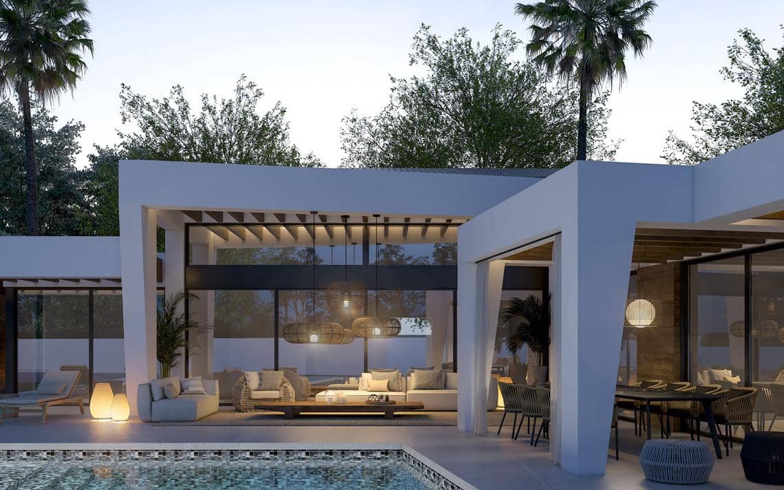 4 sypialnia Willa na sprzedaż w Marbella z basenem garażem - 1 895 000 € (Ref: 10001943)