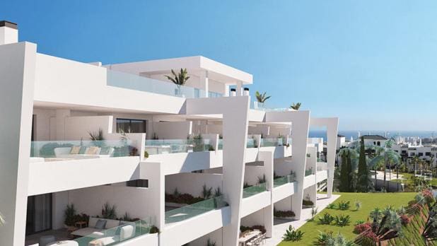 2 soverom Leilighet til salgs i Marbella med svømmebasseng garasje - € 357 000 (Ref: 10001966)